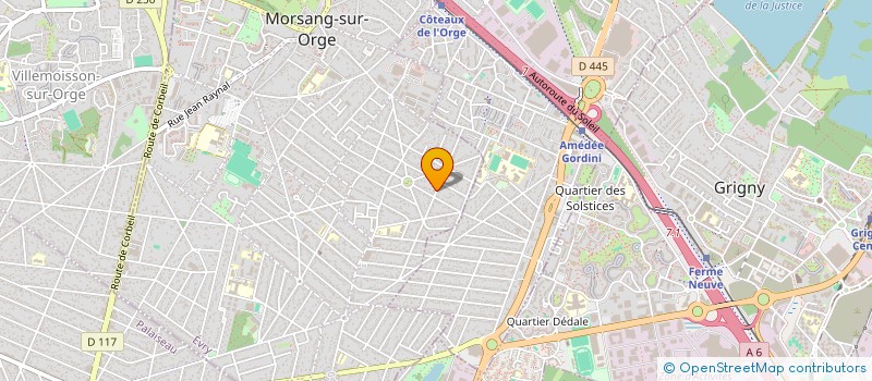 localisation de l'entreprise SCI MSIRDA  CACHAN