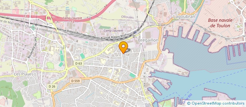 localisation de l'entreprise SCI MSJF à MARSEILLE