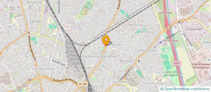 localisation de l'entreprise SCI MSK à TOULOUSE