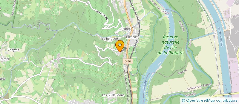 localisation de l'entreprise SCI MSL  LIMONY