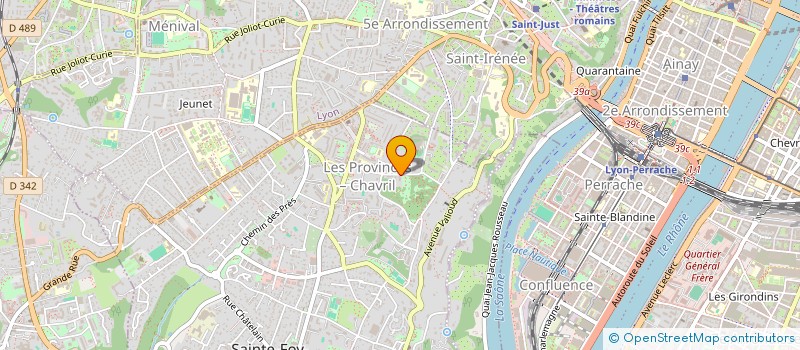 localisation de l'entreprise SCI MSL69  SAINTE-FOY-LES-LYON