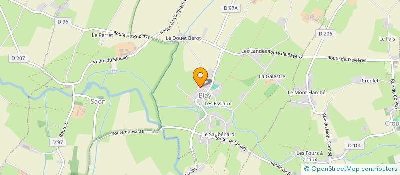 localisation de l'entreprise SCI MSLNP  BLAY