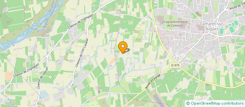 localisation de l'entreprise SCI MSM  CAMARET-SUR-AIGUES