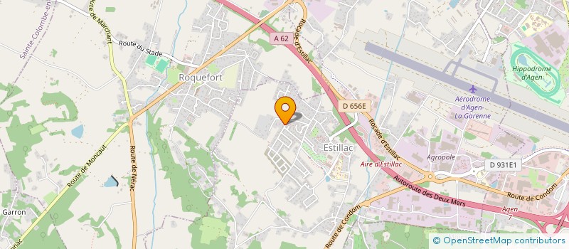 localisation de l'entreprise SCI MSM  ESTILLAC