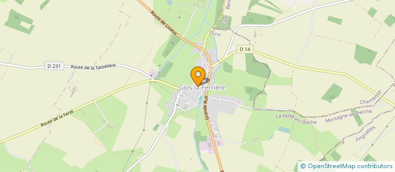 localisation de l'entreprise SCI MSN à LA FERTE-EN-OUCHE