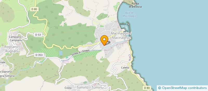 localisation de l'entreprise SCI MSO à ROGLIANO