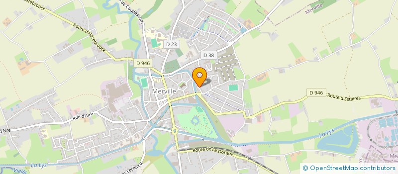 localisation de l'entreprise SCI MSP MERVILLE  MERVILLE