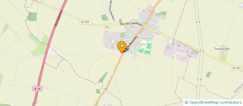 localisation de l'entreprise SCI MSPM  REUIL-SUR-BRECHE