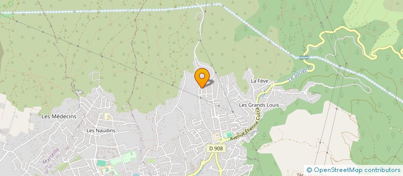 localisation de l'entreprise SCI MSS  ALLAUCH