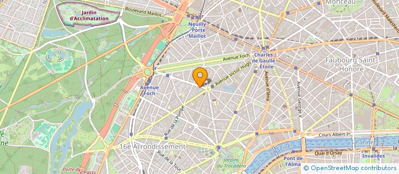 localisation de l'entreprise SCI MST à PARIS