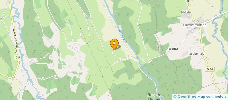 localisation de l'entreprise SCI MSTB à MONEIN