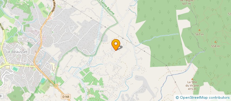 localisation de l'entreprise SCI MSX  LE CASTELLET