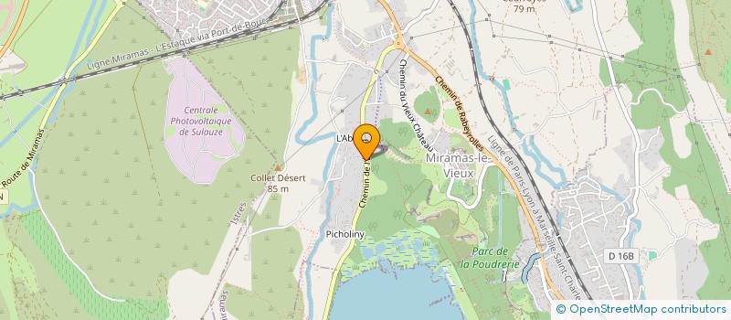 localisation de l'entreprise SCI MSY à MIRAMAS