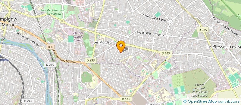 localisation de l'entreprise SCI MSYL  CHAMPIGNY-SUR-MARNE