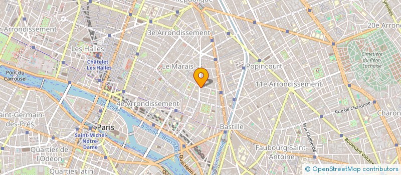 localisation de l'entreprise SCI MT  PARIS