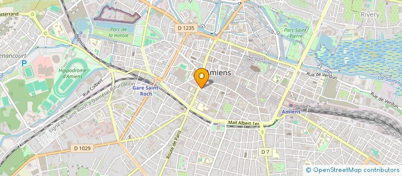 localisation de l'entreprise SCI MT à AMIENS