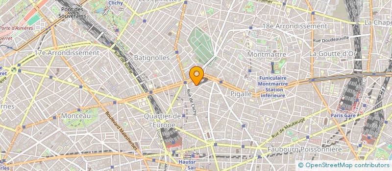 localisation de l'entreprise SCI MT  PARIS