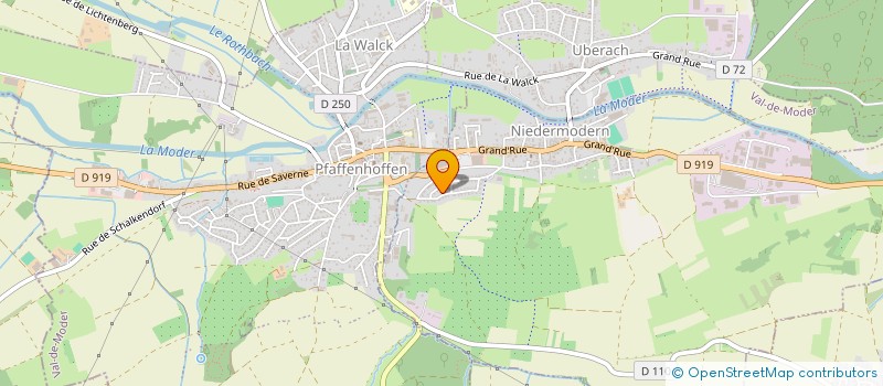 localisation de l'entreprise SCI MT  VAL-DE-MODER