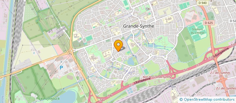 localisation de l'entreprise SCI MT  GRANDE-SYNTHE