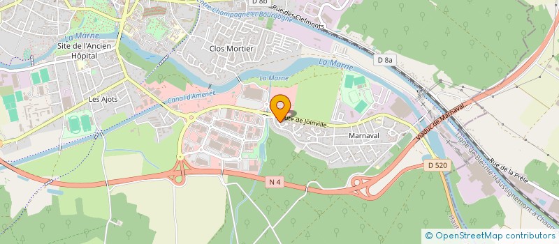 localisation de l'entreprise SCI MT-GRIGORD à SAINT-DIZIER