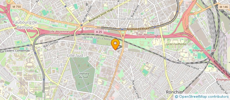 localisation de l'entreprise SCI MT MACHTA TAMALOULT à LILLE