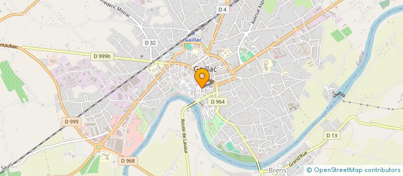 localisation de l'entreprise SCI MT2I à GAILLAC
