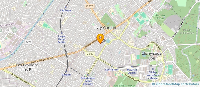localisation de l'entreprise SCI MTA à LIVRY-GARGAN