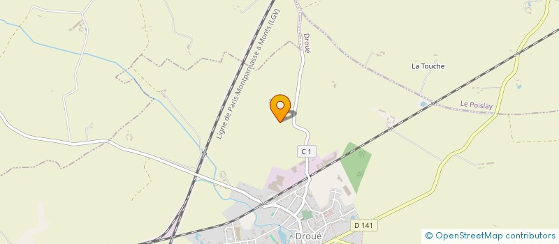 localisation de l'entreprise SCI MTA  DROUE