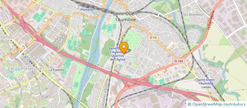 localisation de l'entreprise SCI MTA à SAINT-OUEN-L'AUMONE