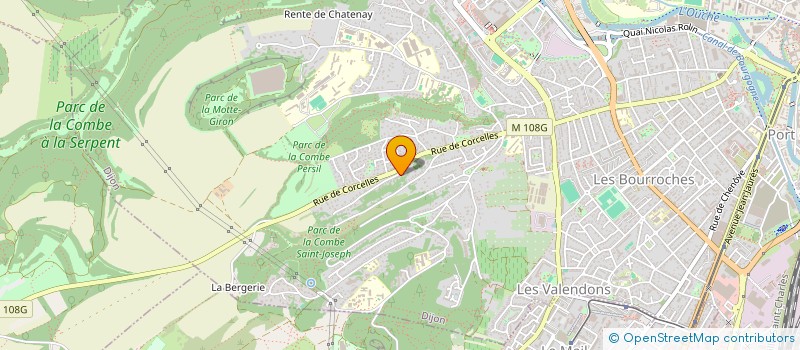localisation de l'entreprise SCI MTB à DIJON