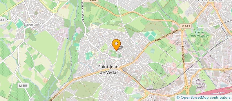 localisation de l'entreprise SCI MTB  SAINT-JEAN-DE-VEDAS