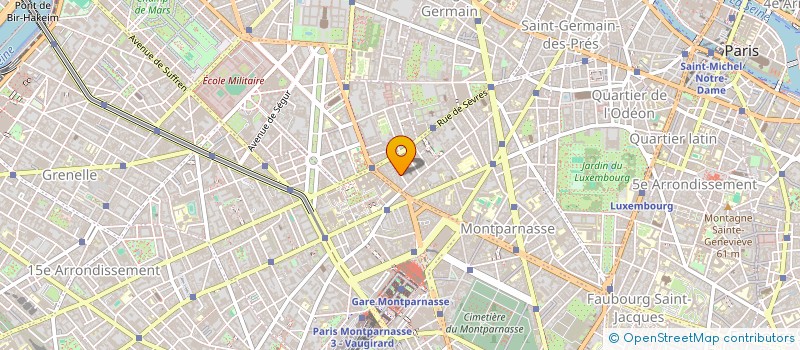 localisation de l'entreprise SCI MTBG  PARIS