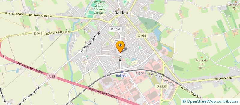 localisation de l'entreprise SCI MTBT à BAILLEUL
