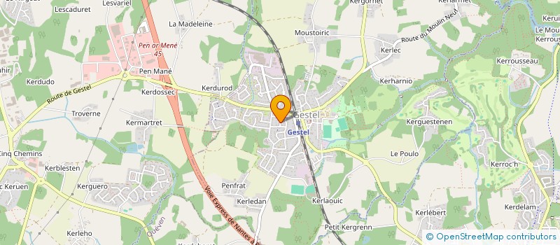 localisation de l'entreprise SCI MTC  GESTEL