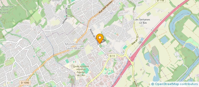 localisation de l'entreprise SCI MTC IMMOBILIER  MONTBONNOT-SAINT-MARTIN