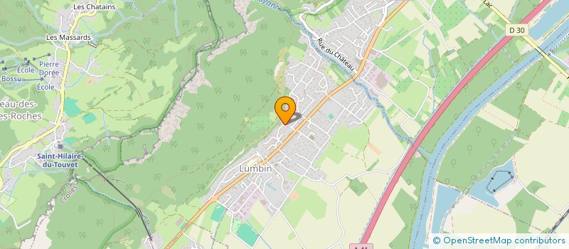 localisation de l'entreprise SCI MTCM  LUMBIN