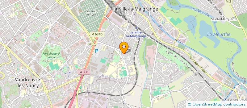 localisation de l'entreprise SCI MTDS INVESTISSEMEN  JARVILLE-LA-MALGRANGE