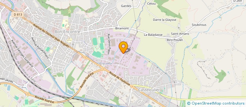 localisation de l'entreprise SCI MTFR 82  BON-ENCONTRE