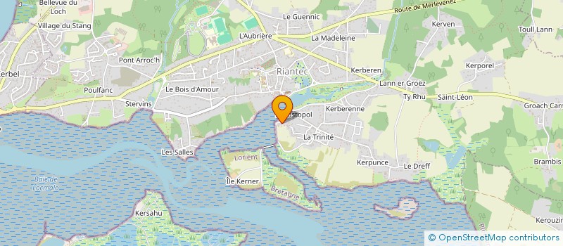 localisation de l'entreprise SCI MTG  RIANTEC