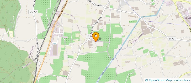 localisation de l'entreprise SCI MTJ BEAUCAIRE REPUBLIQUE  GRAVESON