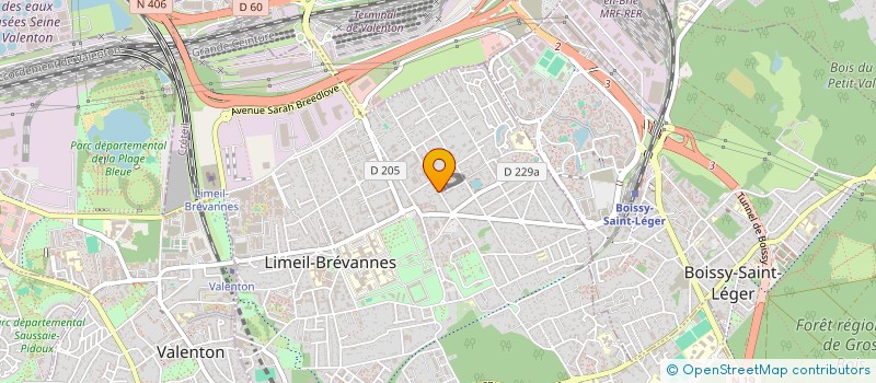 localisation de l'entreprise SCI MTKZ à LIMEIL-BREVANNES
