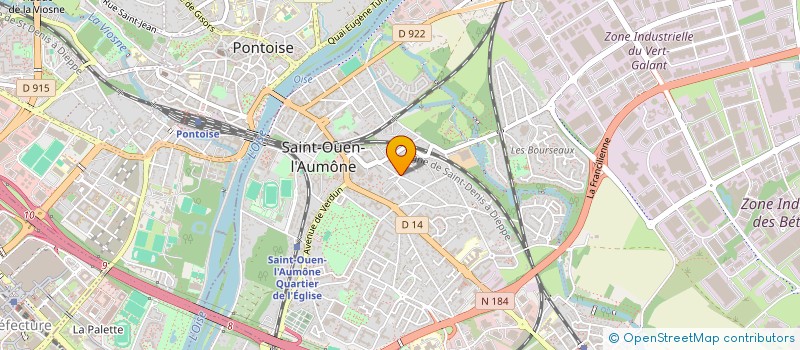 localisation de l'entreprise SCI MTM à SAINT-OUEN-L'AUMONE