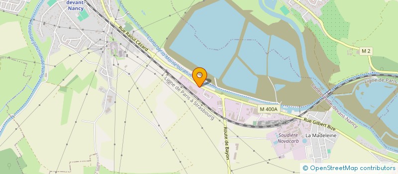 localisation de l'entreprise SCI MTP  LANEUVEVILLE-DEVANT-NANCY