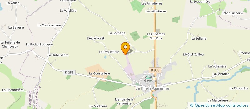 localisation de l'entreprise SCI MTP à LE PIN-LA-GARENNE