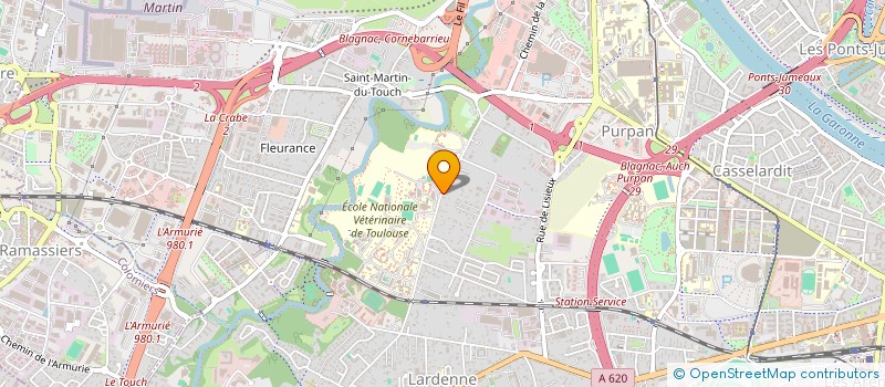 localisation de l'entreprise SCI MTR à TOULOUSE