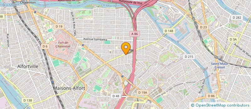 localisation de l'entreprise SCI MTYMDG  MAISONS-ALFORT