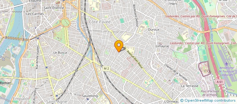 localisation de l'entreprise SCI MUCRONOR à TOULOUSE