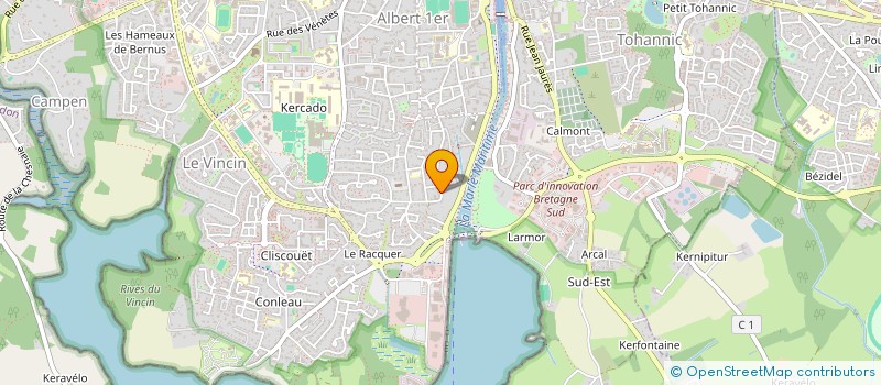 localisation de l'entreprise SCI MUDI à VANNES