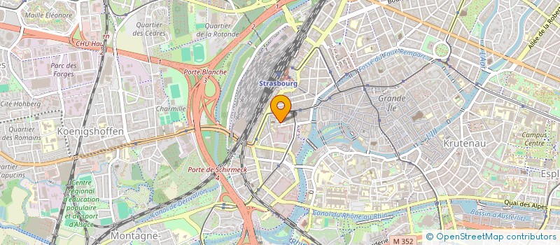 localisation de l'entreprise SCI MUEHLBACH à STRASBOURG