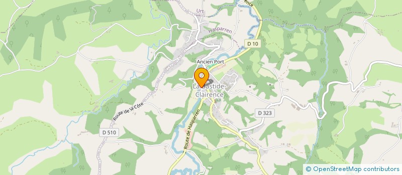 localisation de l'entreprise SCI MUGA  AYHERRE